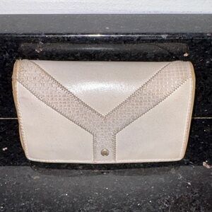 Yves saint laurent YSL womens compact wallet.